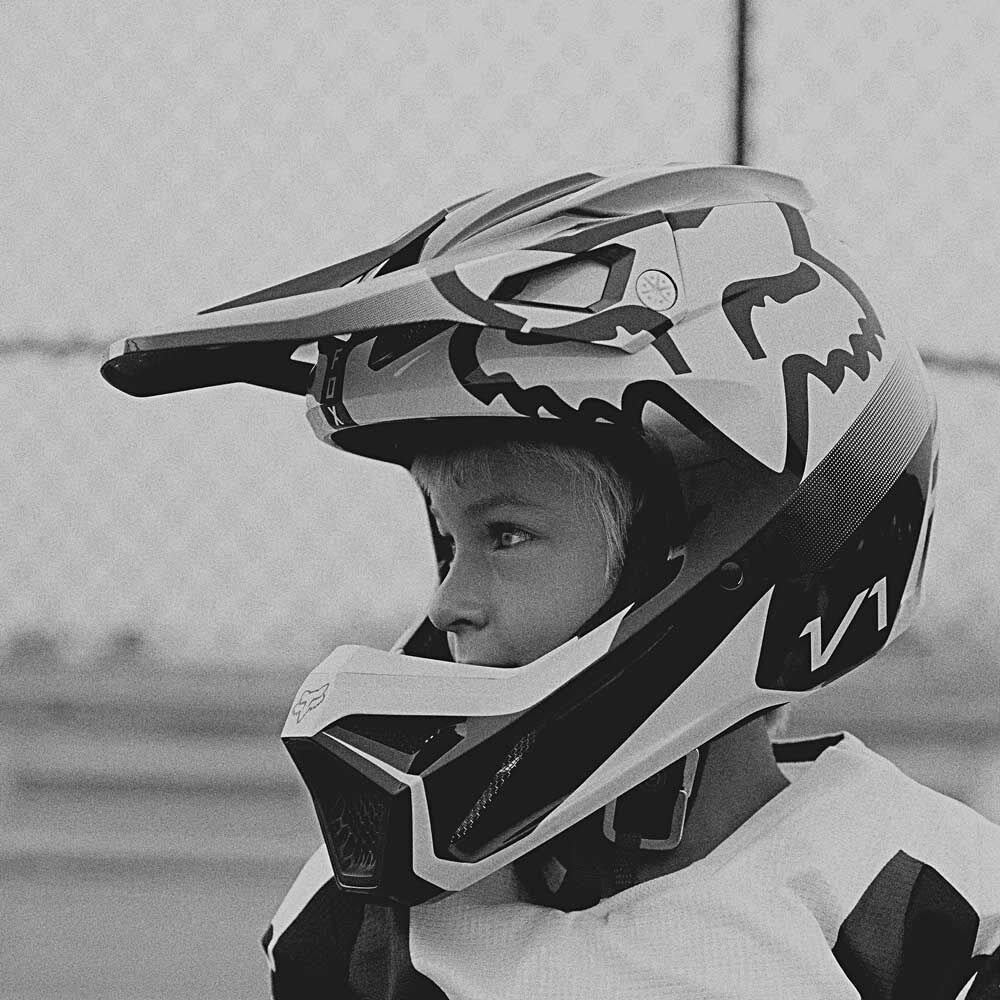 Kids fox helmet sales